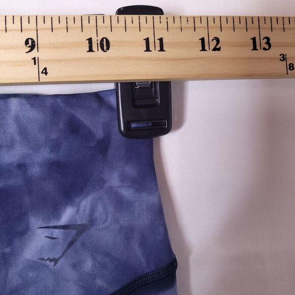 Gymshark Elevate Leggings Small Lakeside Blue Spray Dye - Picture 5 of 9